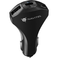 Автомобильное зарядное Navitel USP45 Slim