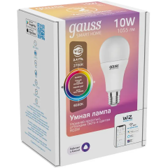 Умная лампочка Gauss Smart Home E27 10W