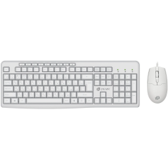 Клавиатура + мышь Oklick S650 White