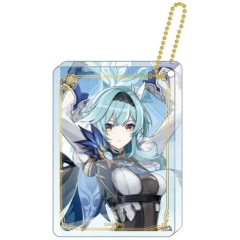 Брелок miHoYo Genshin Impact Characters Acrylic Block Strap Eula