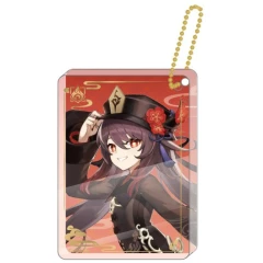 Брелок miHoYo Genshin Impact Characters Acrylic Block Strap Hutao