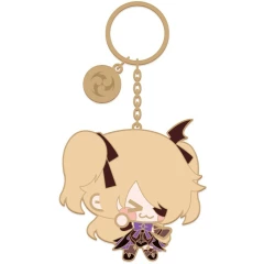 Брелок miHoYo Genshin Impact Chibi Character Metal Keychain Fischl