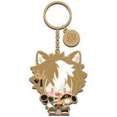 Брелок miHoYo Genshin Impact Chibi Character Metal Keychain Gorou