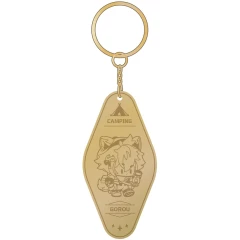 Брелок miHoYo Genshin Impact Go Camping! Series Metallic Keychain Gorou