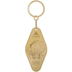 Брелок miHoYo Genshin Impact Go Camping! Series Metallic Keychain Kaedehara Kazuha