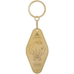 Брелок miHoYo Genshin Impact Go Camping! Series Metallic Keychain Paimon