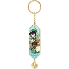 Брелок miHoYo Genshin Impact Metal & Resin Keychain Windborne Bard Venti