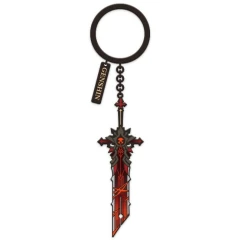 Брелок miHoYo Genshin Impact Epitome Invocation Weapons Metal Keychains Wolf's Gravestone