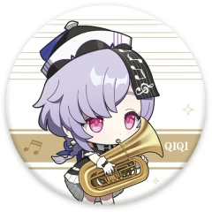 Значок miHoYo Genshin Concert Melodies of an Endless Journey Chibi Character Badge Qiqi