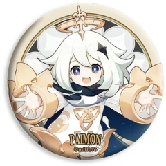 Значок miHoYo Genshin Impact Can Badge Paimon