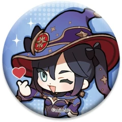 Значок miHoYo Genshin Impact Chibi Expressions Character Can Badge Mona