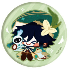 Значок miHoYo Genshin Impact Chibi Character Cloth Badge Windborne Bard Venti