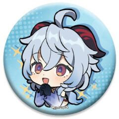 Значок miHoYo Genshin Impact Chibi Expressions Character Can Badge Ganyu