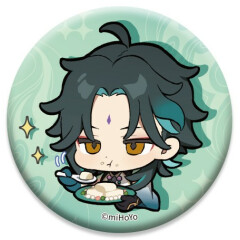 Значок miHoYo Genshin Impact Chibi Expressions Character Can Badge Xiao