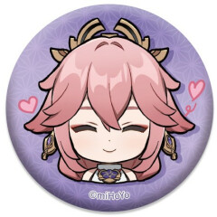 Значок miHoYo Genshin Impact Chibi Expressions Character Can Badge Yae Miko