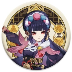 Значок miHoYo Genshin Impact Liyue Harbour Character Can Badge Yun Jin