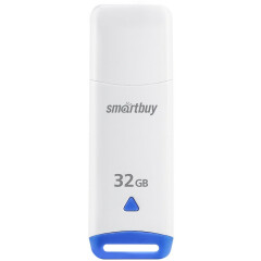 USB Flash накопитель 32Gb SmartBuy Easy White (SB032GBEW)