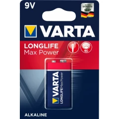 Батарейка Varta Longlife Max Power (9V, 1 шт)