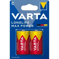 Батарейка Varta Longlife Max Power (C, 2 шт)