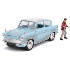 Коллекционная модель с фигуркой Jada Toys Die-Cast Harry Potter & 1959 Ford Anglia