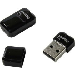 USB Flash накопитель 4Gb SmartBuy ART Black (SB4GBAK)