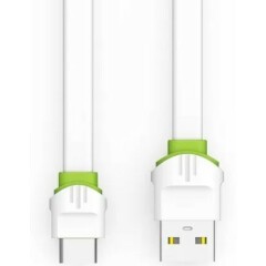 Кабель USB - USB Type-C, 1м, LDNIO LS34 White