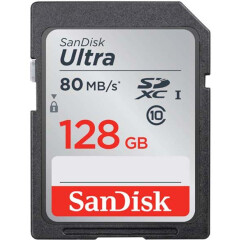 Карта памяти 128Gb SD SanDisk Ultra (SDSDUNR-128G-GN6IN)