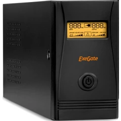 ИБП Exegate SpecialPro Smart LLB-600 LCD (EURO,RJ,USB)