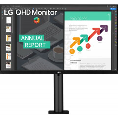 Монитор LG 27" 27QN880-B