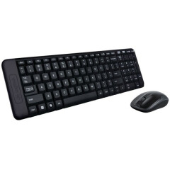 Клавиатура + мышь Logitech Wireless Desktop MK220 (920-003169)
