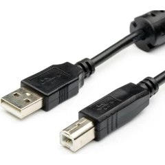 Кабель USB 2.0 A (M) - B (M), 1.5м, ATCOM AT5474