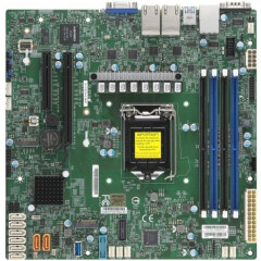 Серверная материнская плата SuperMicro X11SCH-LN4F-O