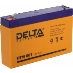 Аккумуляторная батарея Delta DTM607