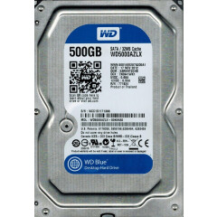 Жёсткий диск 500Gb SATA-III WD Blue (WD5000AZLX)