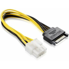 Переходник SATA - PCI-E 8-pin, 0.15м, Greenconnect GC-ST219