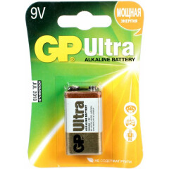 Батарейка GP 1604AU Ultra Alkaline (9V, 1 шт)