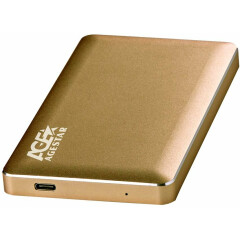 Внешний корпус для HDD AgeStar 3UB2A16C Gold