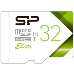 Карта памяти 32Gb MicroSD Silicon Power Elite (SP032GBSTHBU1V21)