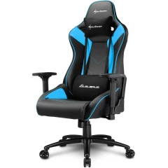 Игровое кресло Sharkoon Elbrus 3 Black/Blue