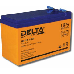 Аккумуляторная батарея Delta HR12-28W