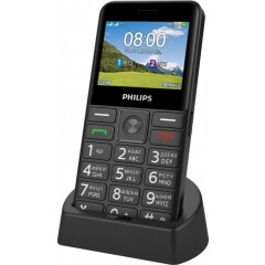 Телефон Philips E207 Xenium Black