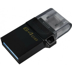 USB Flash накопитель 64Gb Kingston DataTraveler microDuo (DTDUO3G2/64GB)