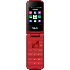 Телефон Philips Xenium E255 Red