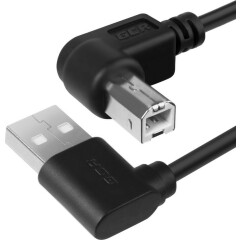 Кабель USB 2.0 A (M) - B (M), 0.5м, Greenconnect GCR-AUPC5AM-BB2S-0.5m