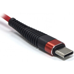 Кабель USB - USB Type-C, 1м, CBR CB 502 Red