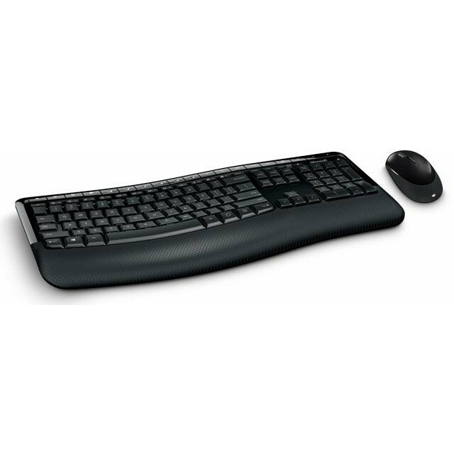 Клавиатура + мышь Microsoft Wireless Comfort Desktop 5050 Black (PP4-00017)