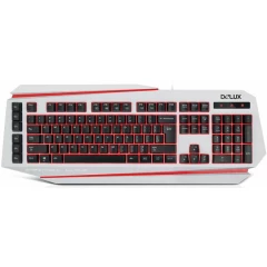 Клавиатура Delux K9500 White/Black