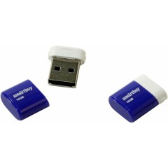 USB Flash накопитель 16Gb SmartBuy Lara Blue (SB16GBLARA-B)