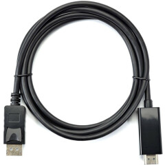 Кабель DisplayPort (M) - HDMI (M), 1.8м, Telecom TA495-1.8M