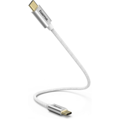 Кабель USB Type-C - USB Type-C, 0.2м, HAMA H-183332